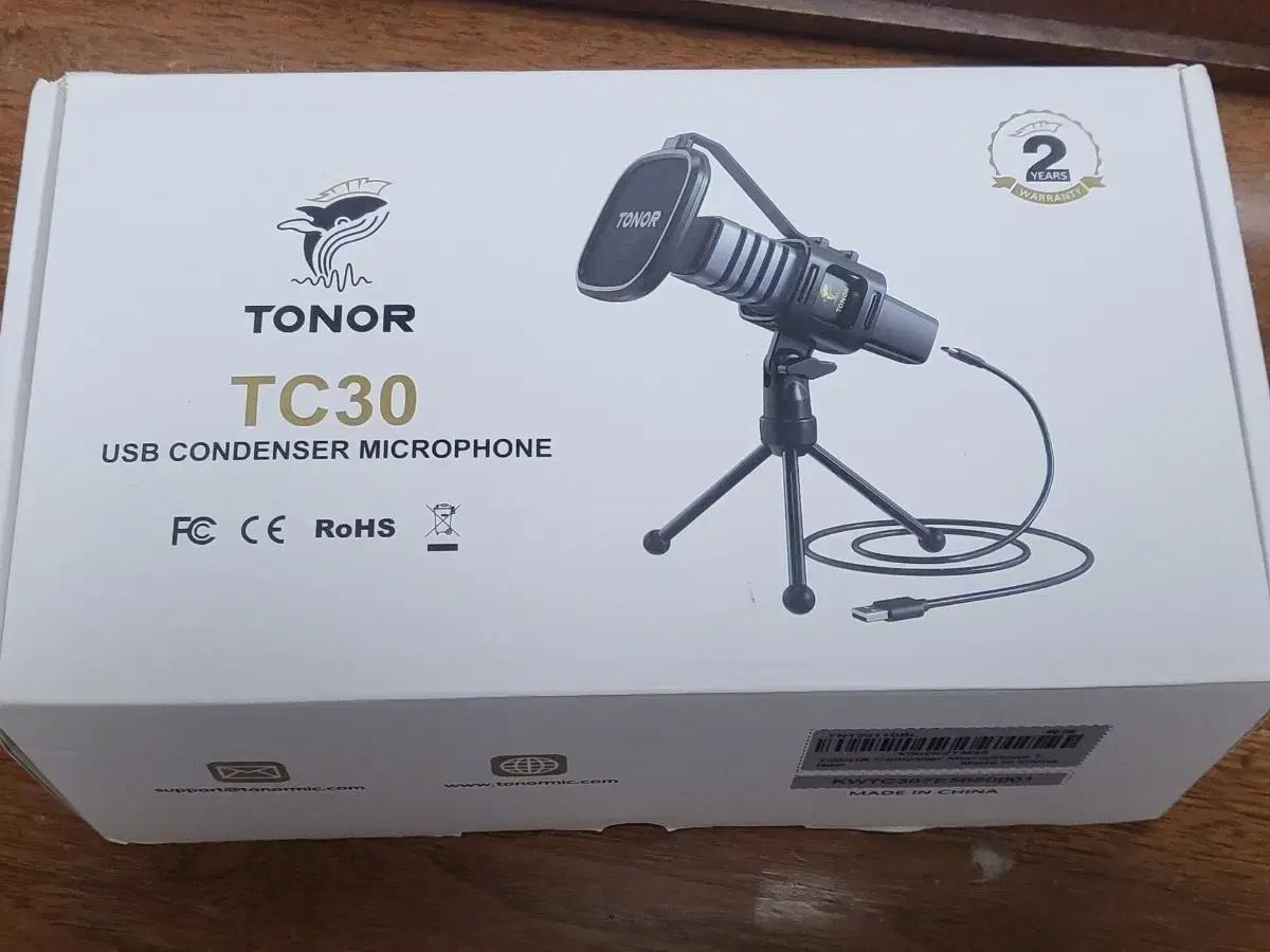 TONOR TC30 USB  콘덴서 마이크 새상품